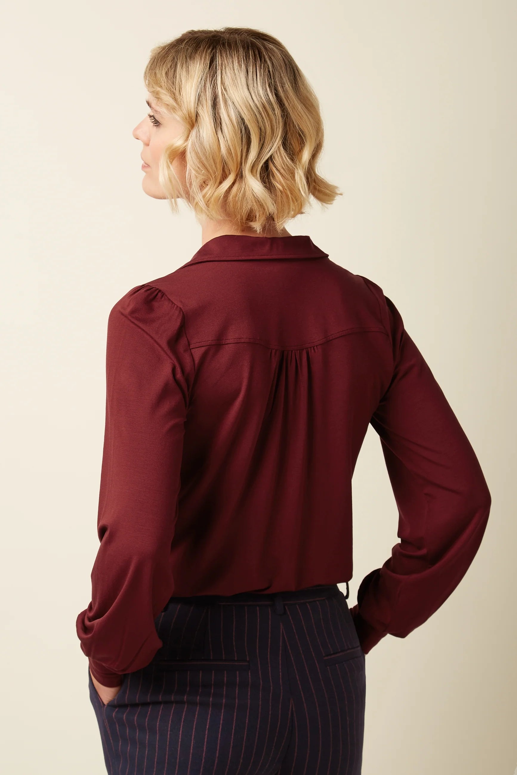 King Louie – Camicia Carina in viscosa naturale