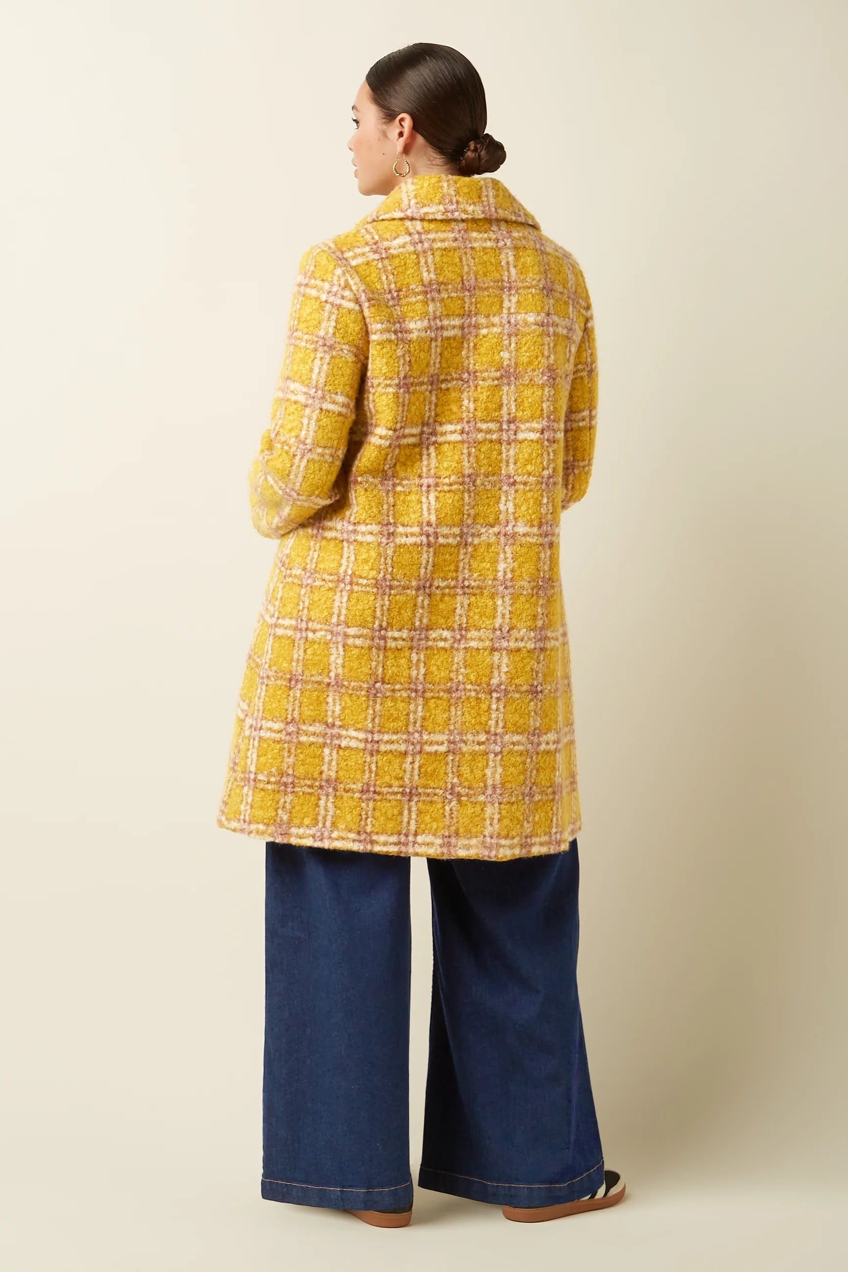 King Louie – Cappotto Anais fantasia a quadri Mercury