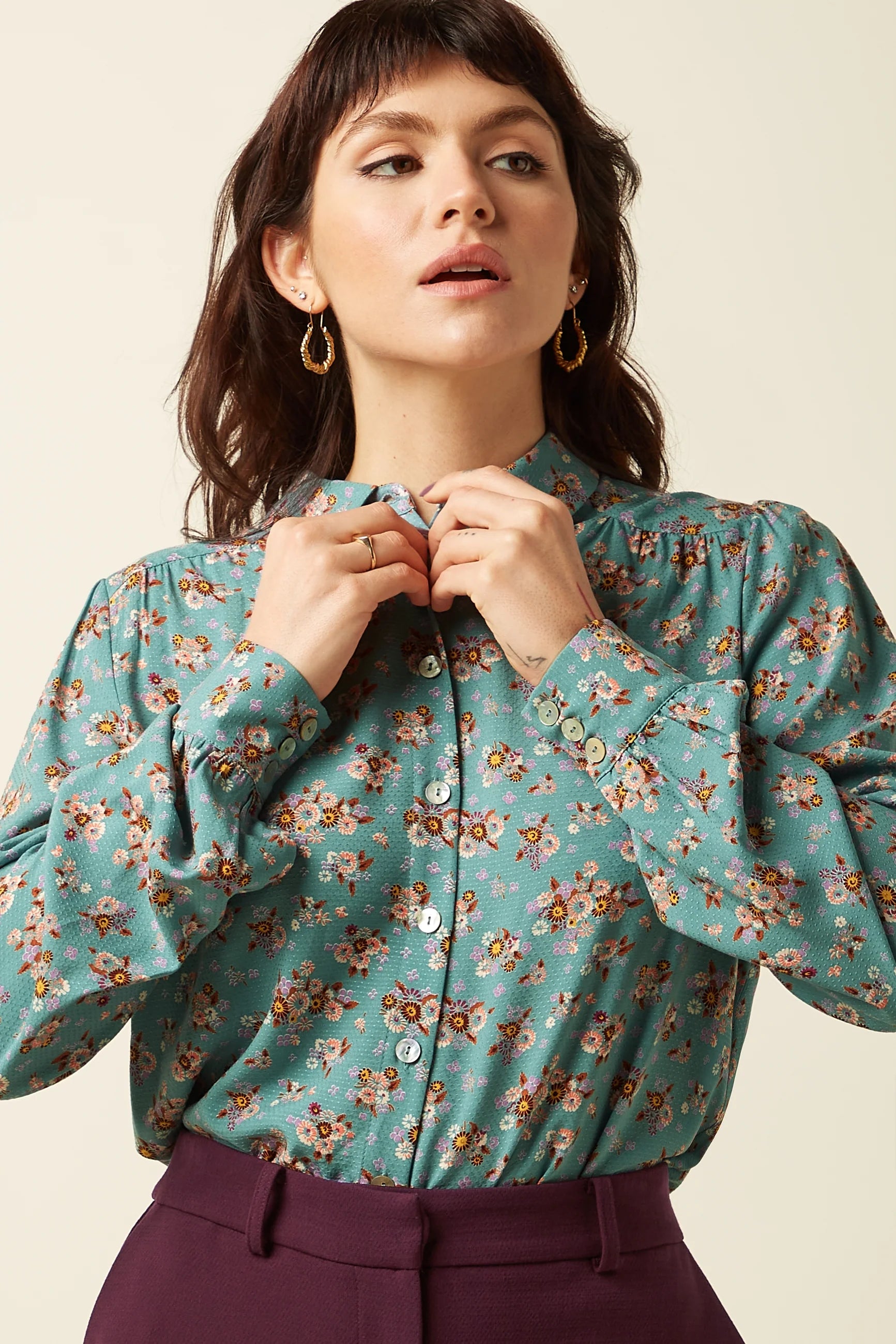 King Louie – Camicia Revel in viscosa naturale