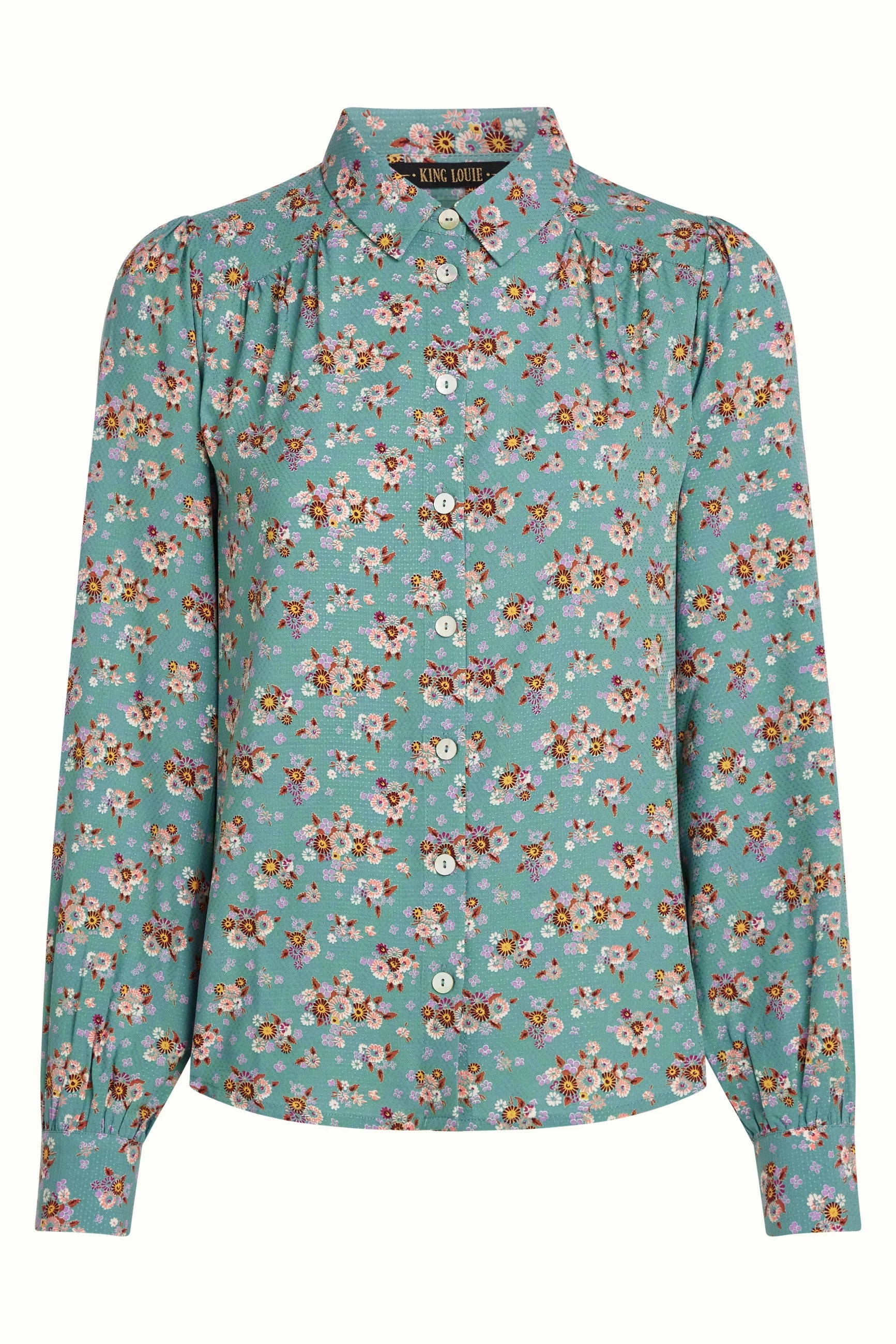 King Louie – Camicia Revel in viscosa naturale
