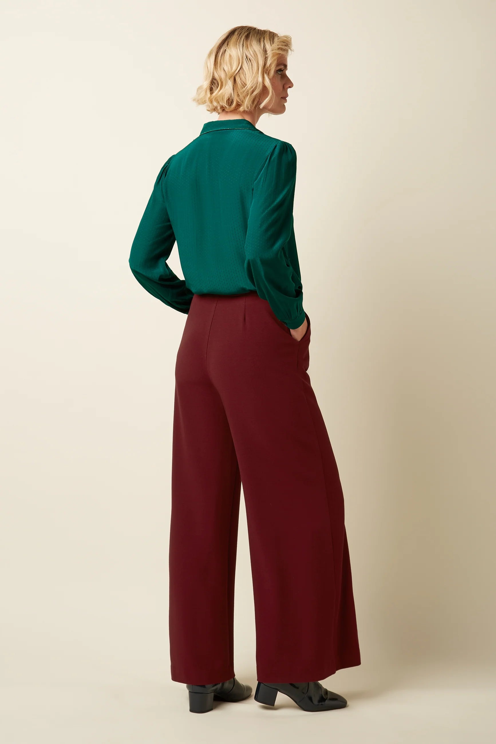 King Louie – Camicia Karen in viscosa naturale