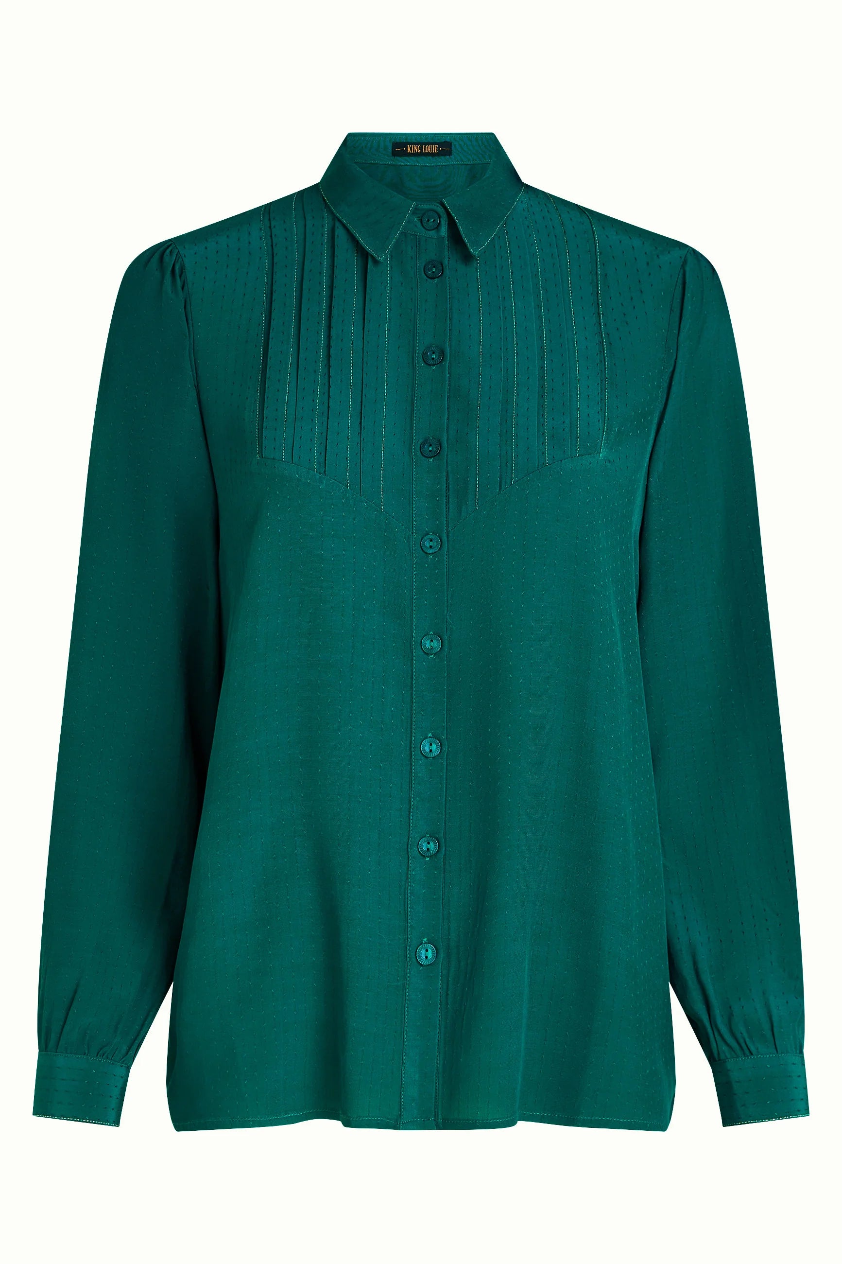 King Louie – Camicia Karen in viscosa naturale