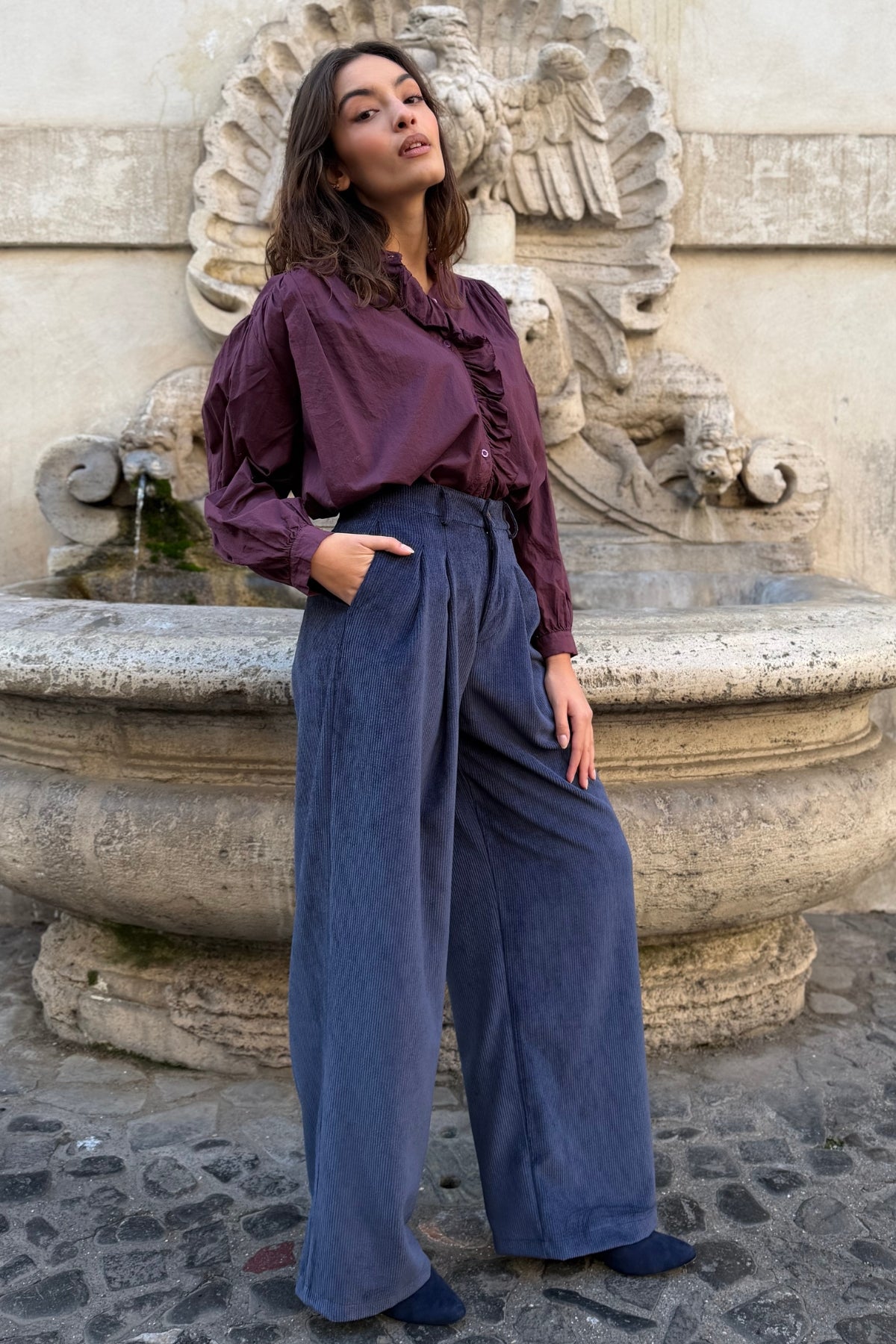 Intuition - Camicia Rouches