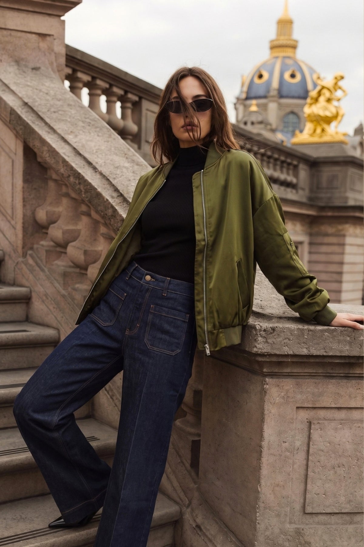 Ethic - Giubbino Mirror - VERDE MILITARE