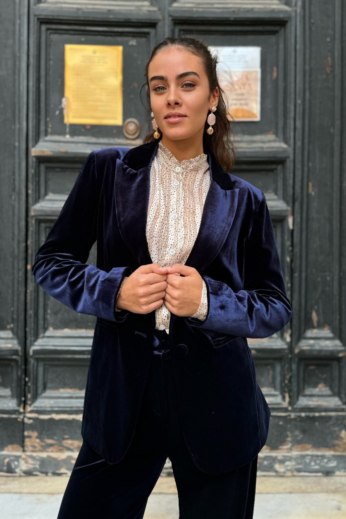 Sheare – Giacca Smooth Velvet