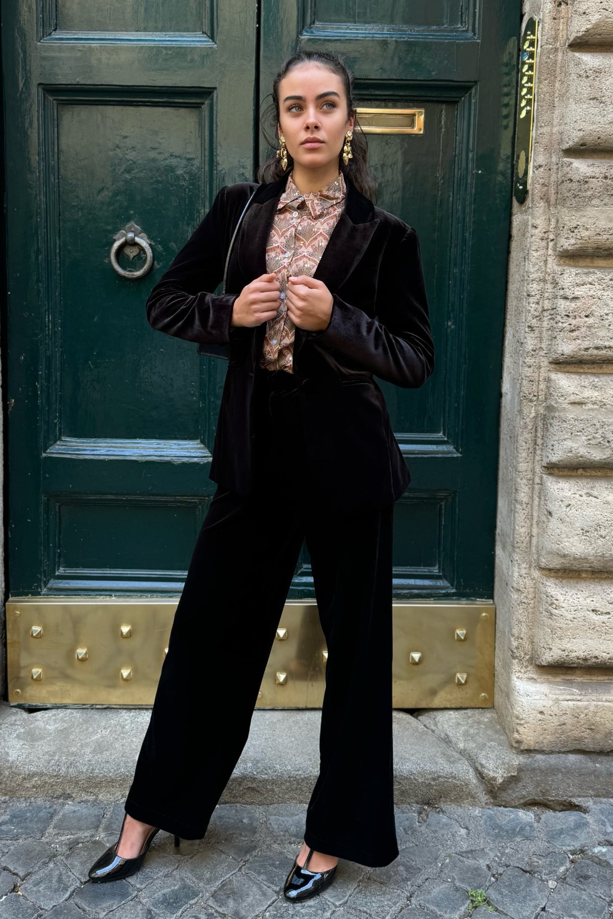 Sheare – Pantalone Smooth Velvet