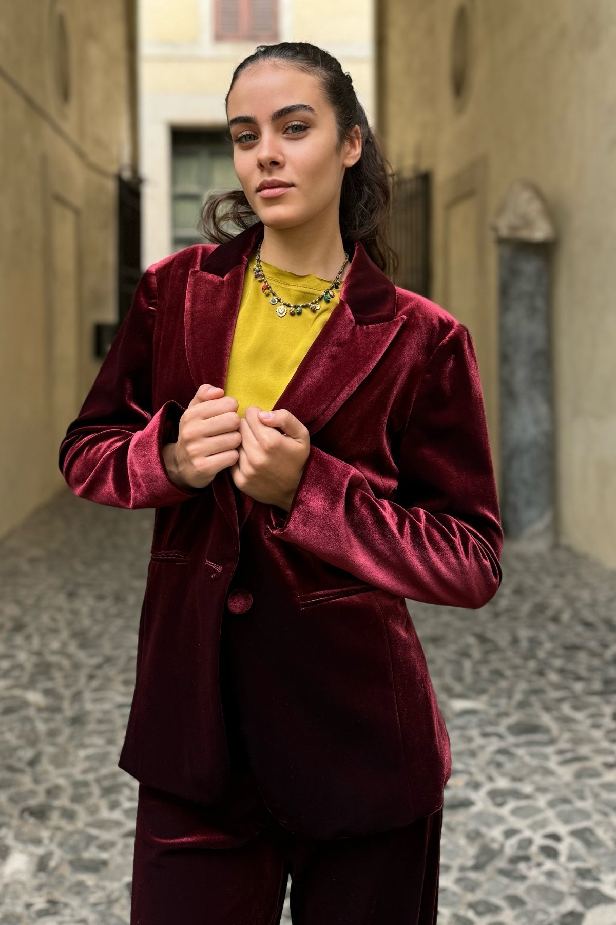 Sheare – Giacca Smooth Velvet