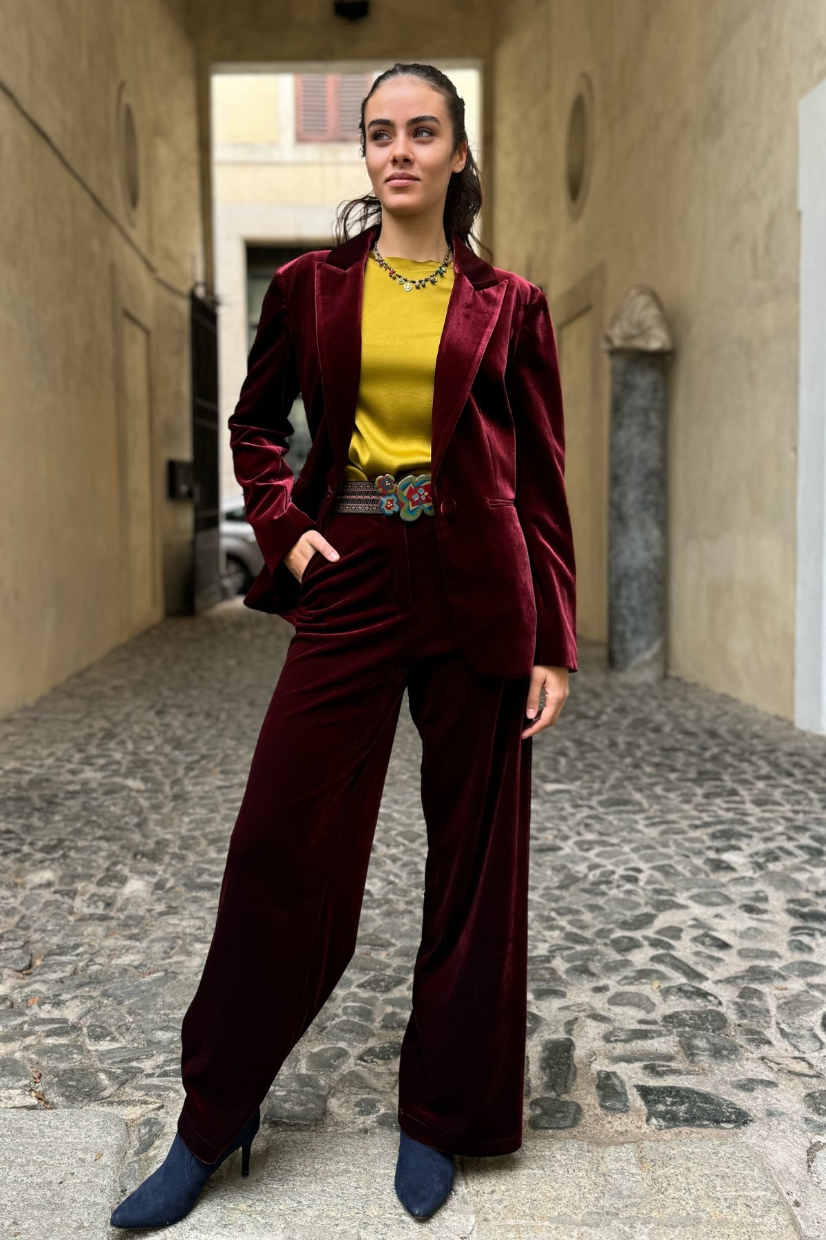 Sheare – Pantalone Smooth Velvet