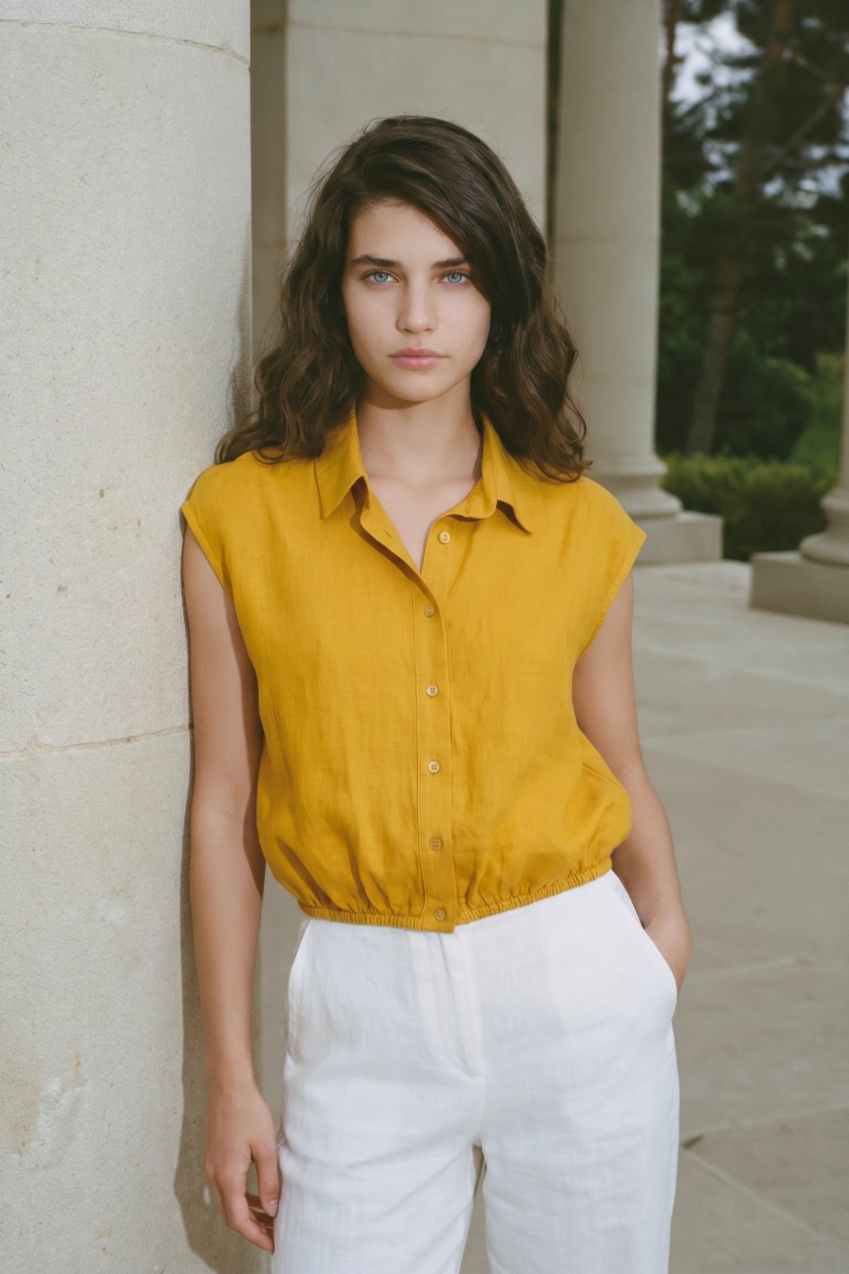Ethic – Camicia Dre Cropped