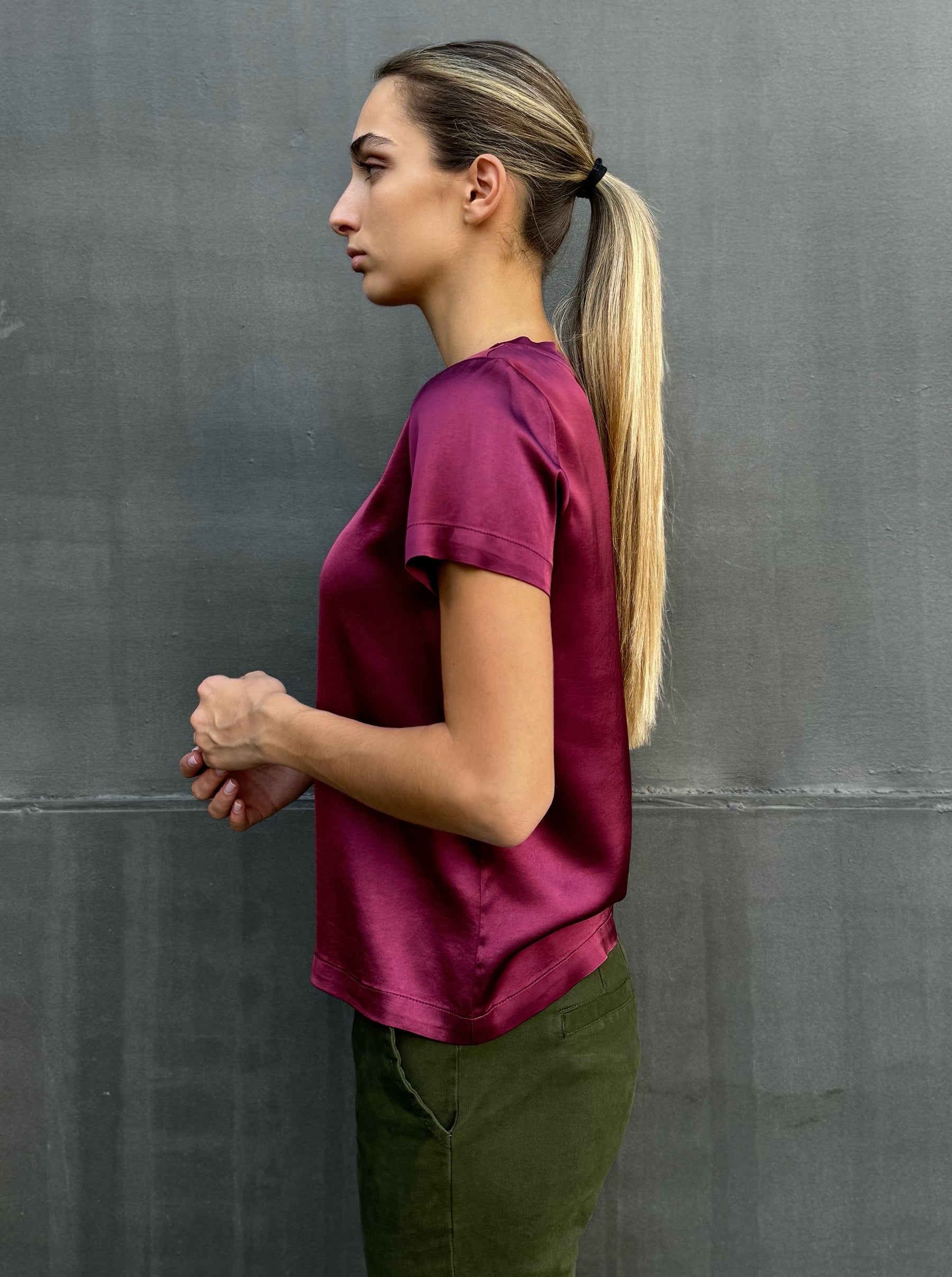 SHEARE – Blusa Kaos Raso Viscosa