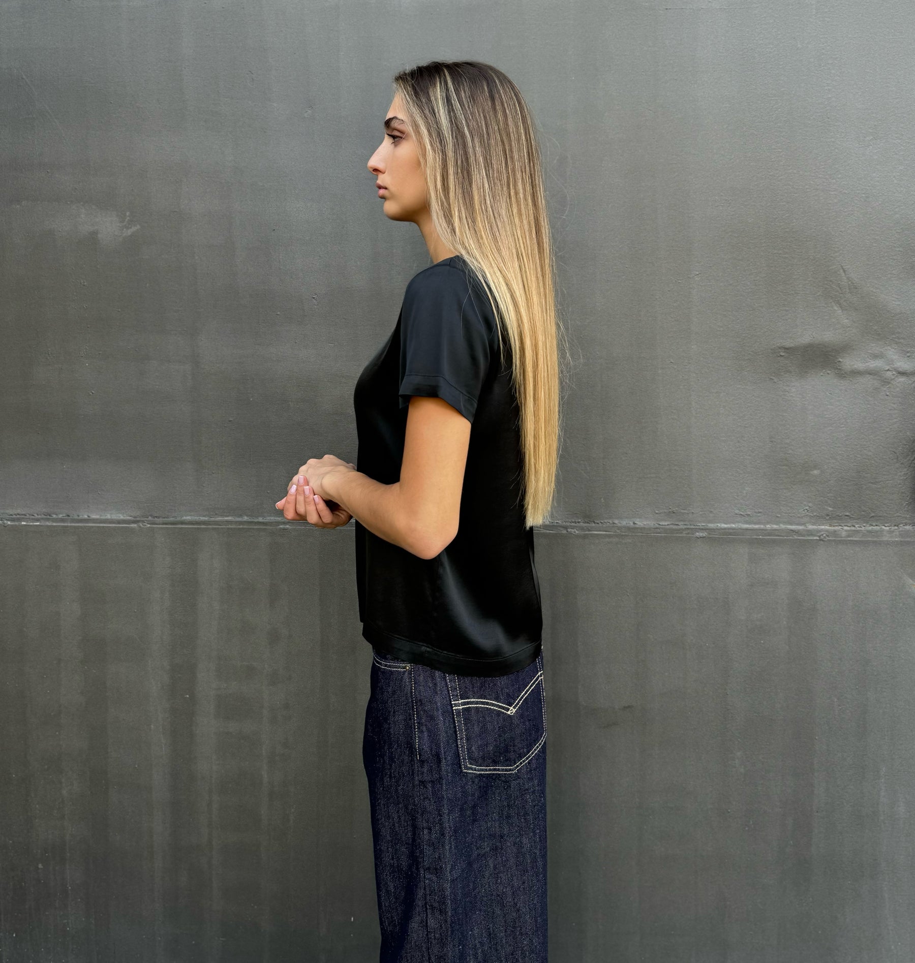 SHEARE – Blusa Kaos Raso Viscosa