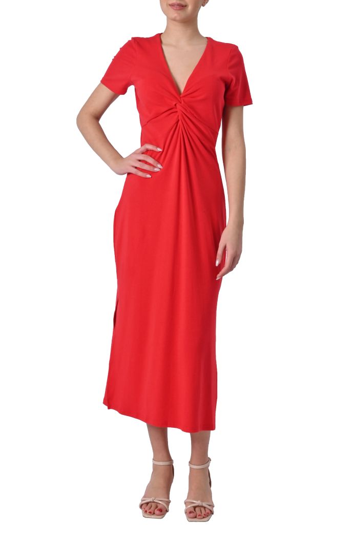 Abito lungo Varene con nodo di Garance