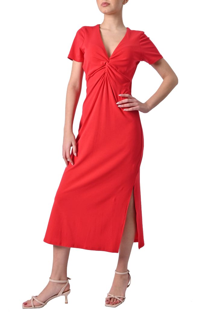 Abito lungo Varene con nodo di Garance