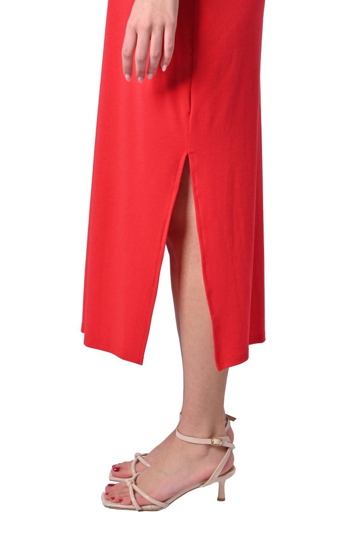 Abito lungo Varene con nodo di Garance