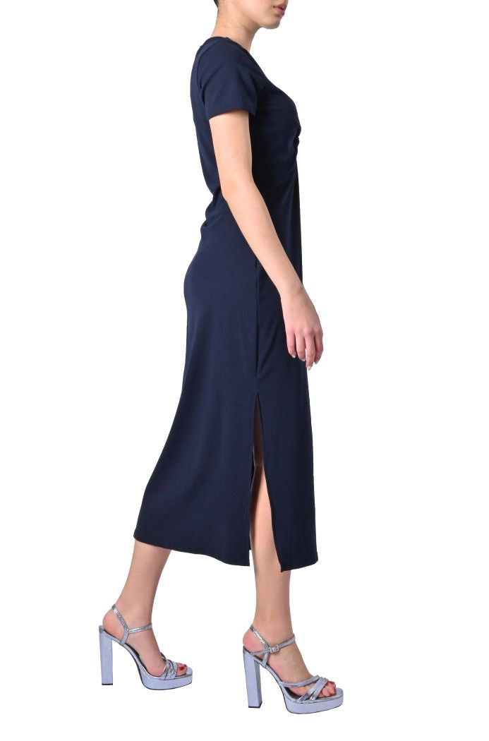 Abito lungo Varene con nodo di Garance