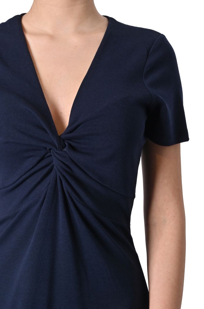 Abito lungo Varene con nodo di Garance