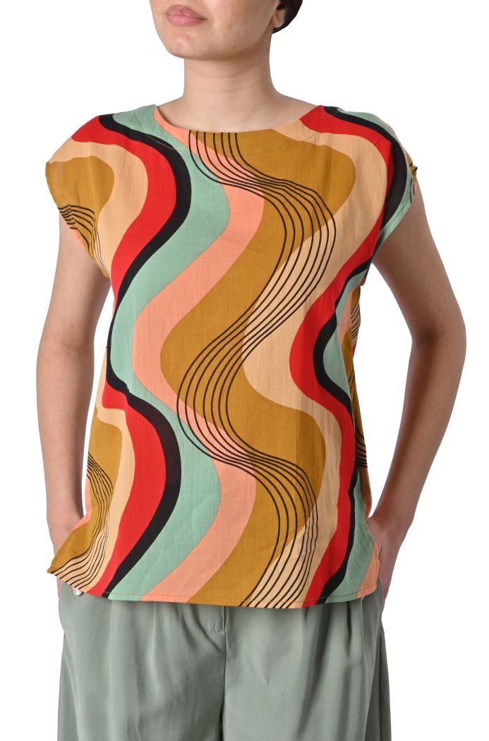 Blusa Falaise a fantasia di King Louie