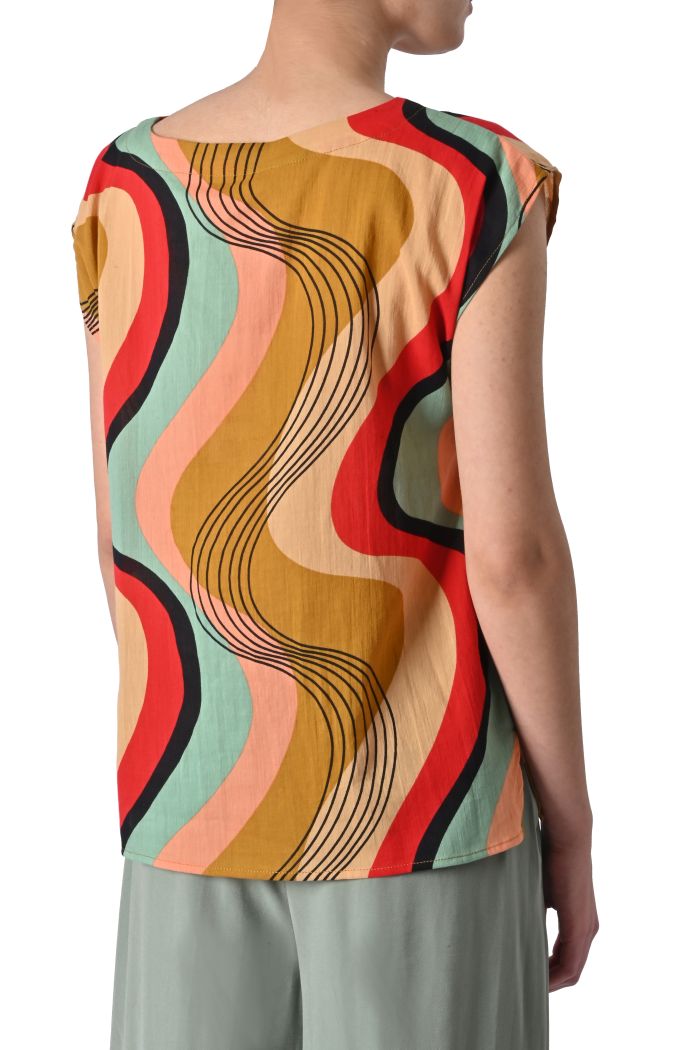 Blusa Falaise a fantasia di King Louie