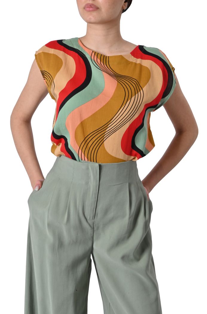 Blusa Falaise a fantasia di King Louie
