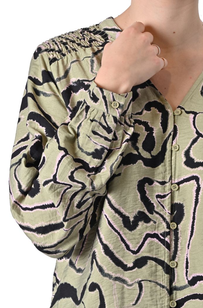 Blusa Ihanna stampata di B•young
