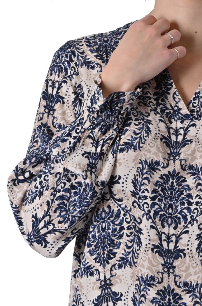 Blusa Lowi in viscosa stampata di Fransa