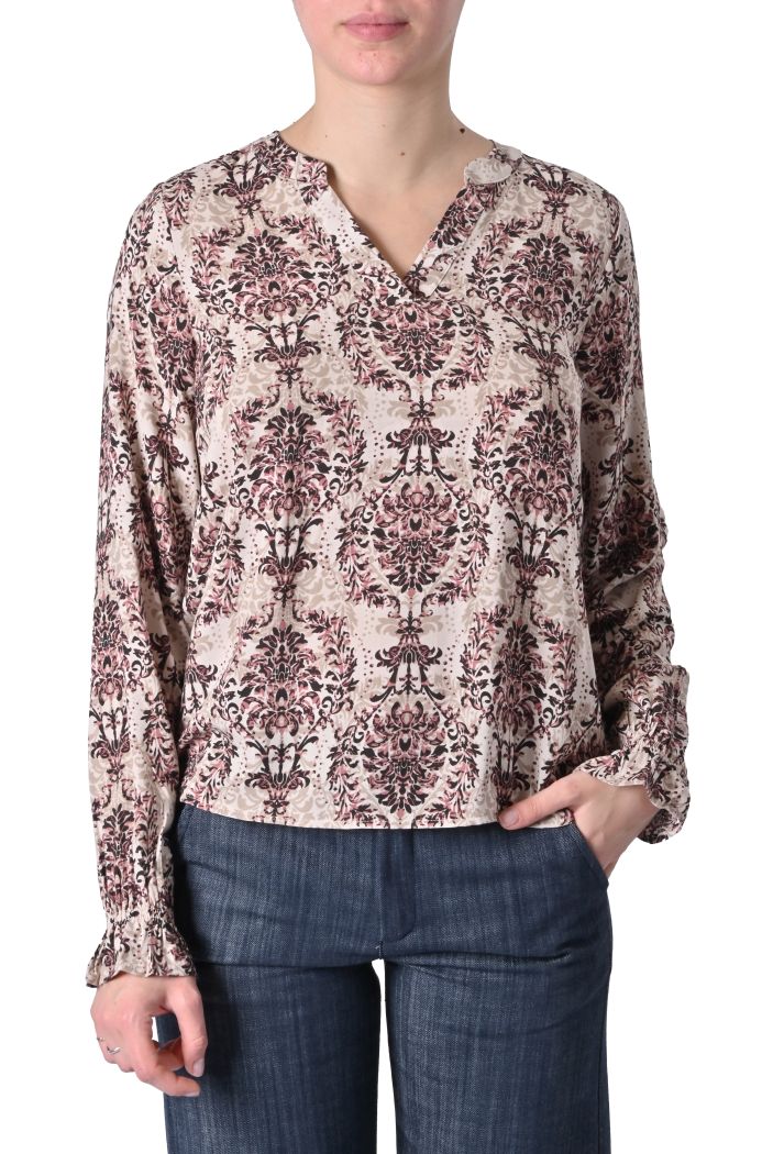 Blusa Lowi in viscosa stampata di Fransa