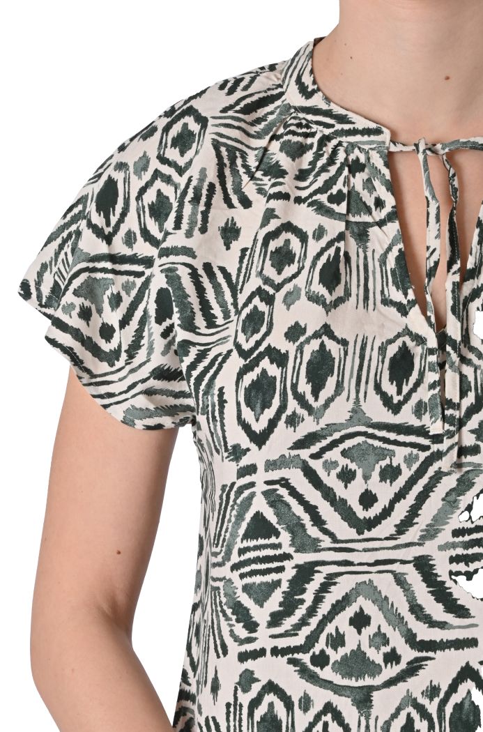Blusa Mjoella in viscosa stampata di B•young