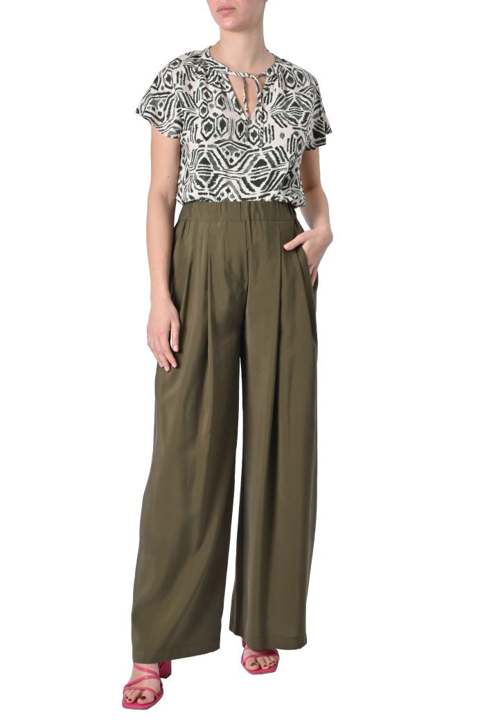 Blusa Mjoella in viscosa stampata di B•young