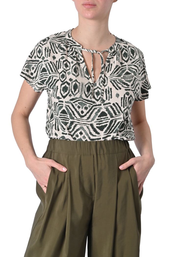 Blusa Mjoella in viscosa stampata di B•young