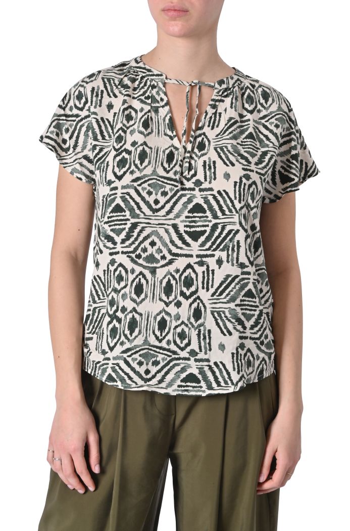 Blusa Mjoella in viscosa stampata di B•young