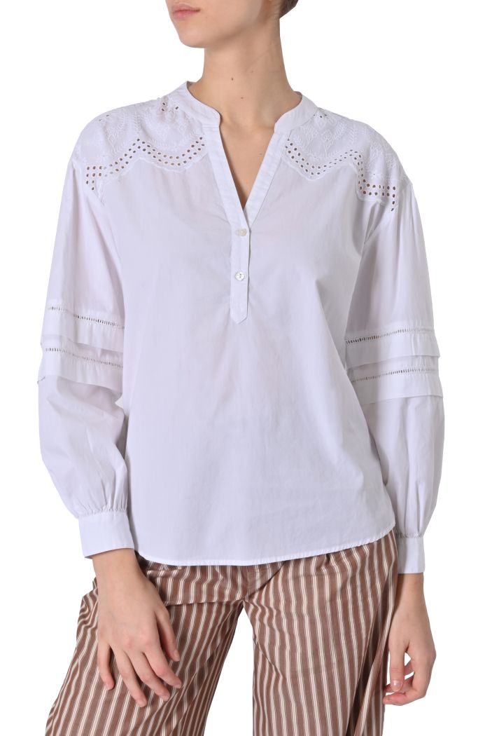 Blusa Navarra ricamata di Yerse