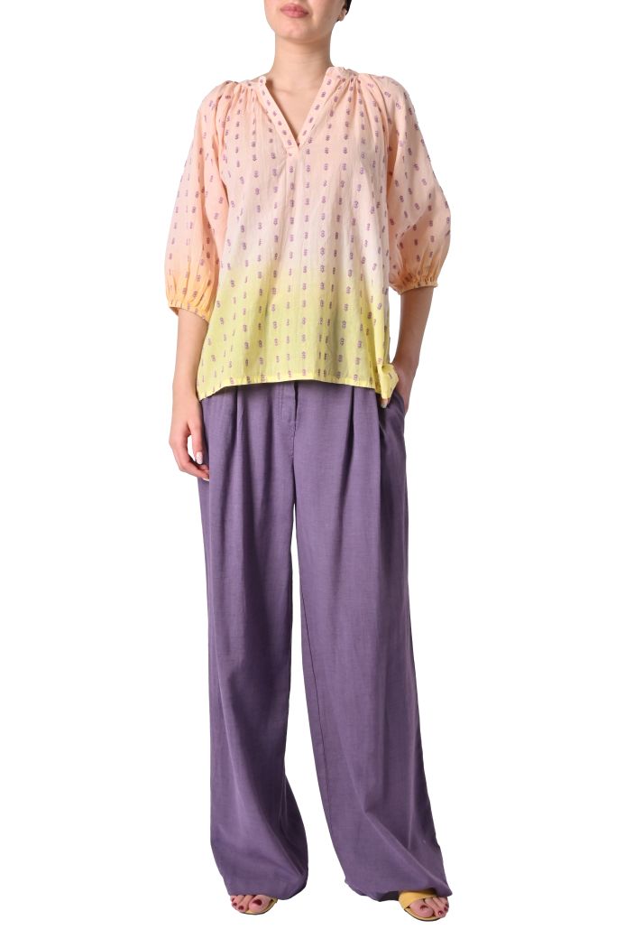 Blusa Neroli ricamo plumetis di Garance