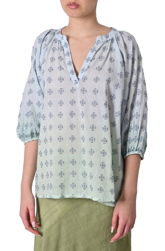 Blusa Neroli ricamo plumetis di Garance
