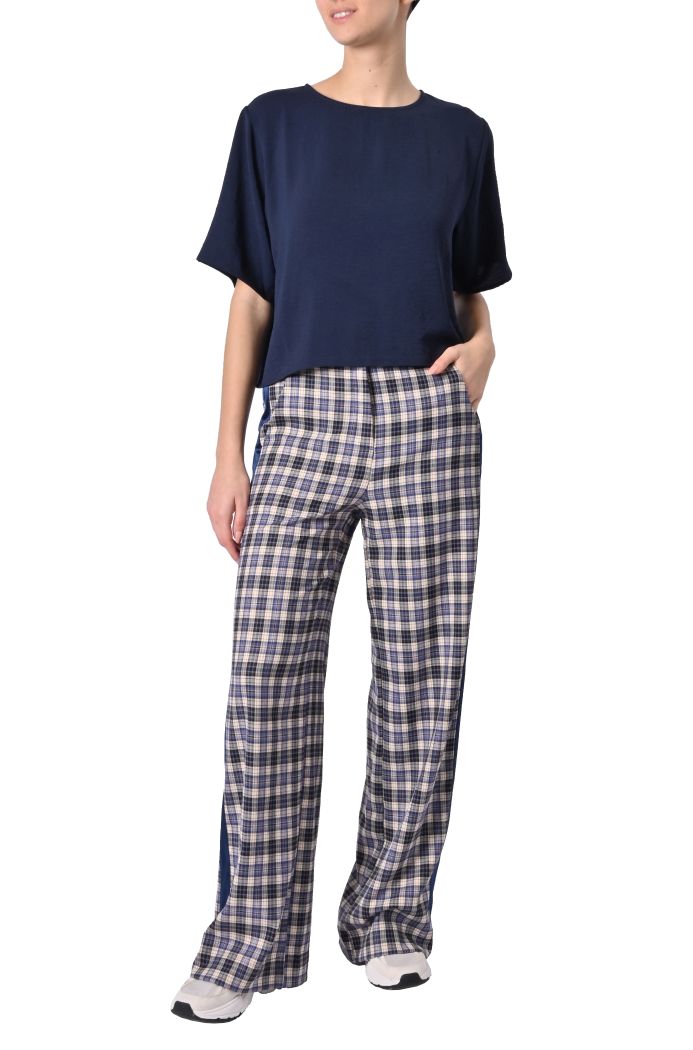 T-shirt Pepito scollo lurex di Grace & Mila