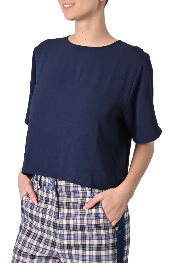 T-shirt Pepito scollo lurex di Grace & Mila