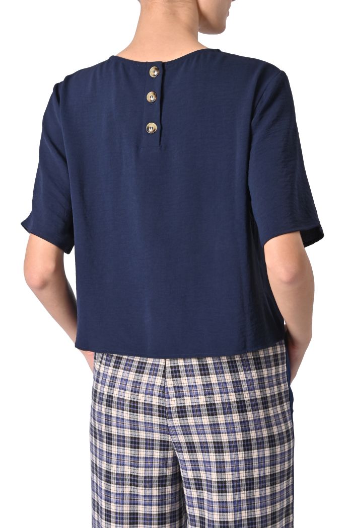 T-shirt Pepito scollo lurex di Grace & Mila