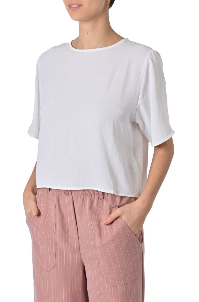 T-shirt Pepito scollo lurex di Grace & Mila