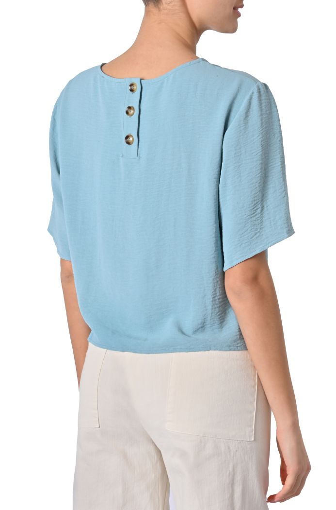 T-shirt Pepito scollo lurex di Grace & Mila
