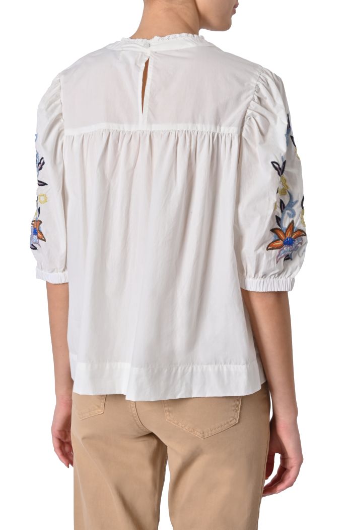 Blusa Soluzy ricamo fantasia di An'ge