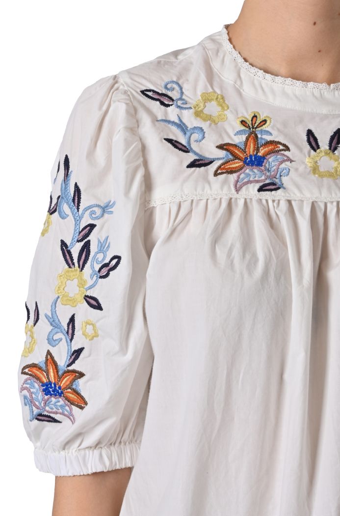 Blusa Soluzy ricamo fantasia di An'ge