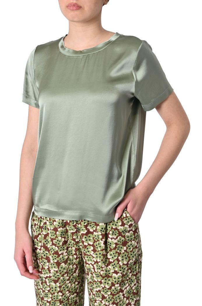 Blusa Ydra in raso di Sheare