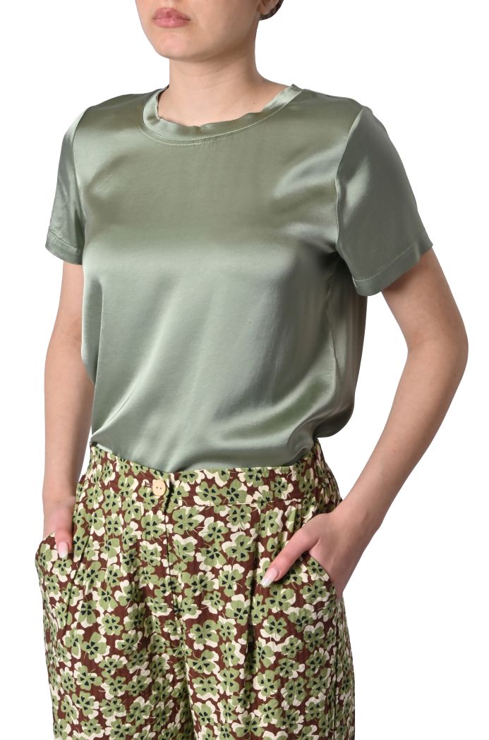 Blusa Ydra in raso di Sheare