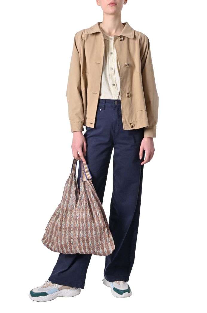 Borsa Daipur small rete multicolore di Épice