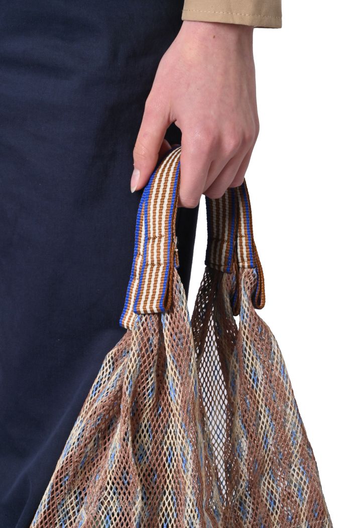 Borsa Daipur small rete multicolore di Épice