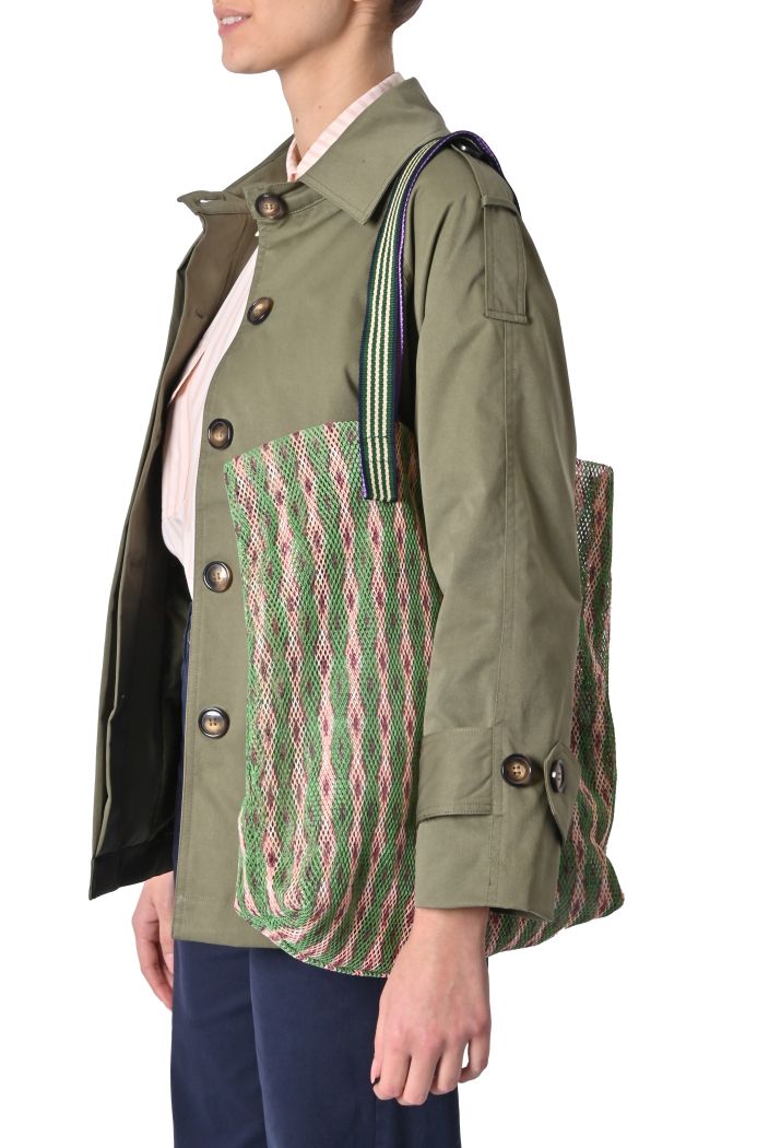 Borsa Kampur big rete multicolore di Épice