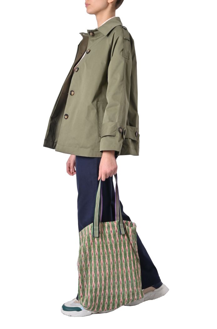 Borsa Kampur big rete multicolore di Épice