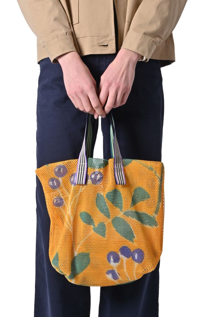 Borsa Kampur small rete multicolore di Épice
