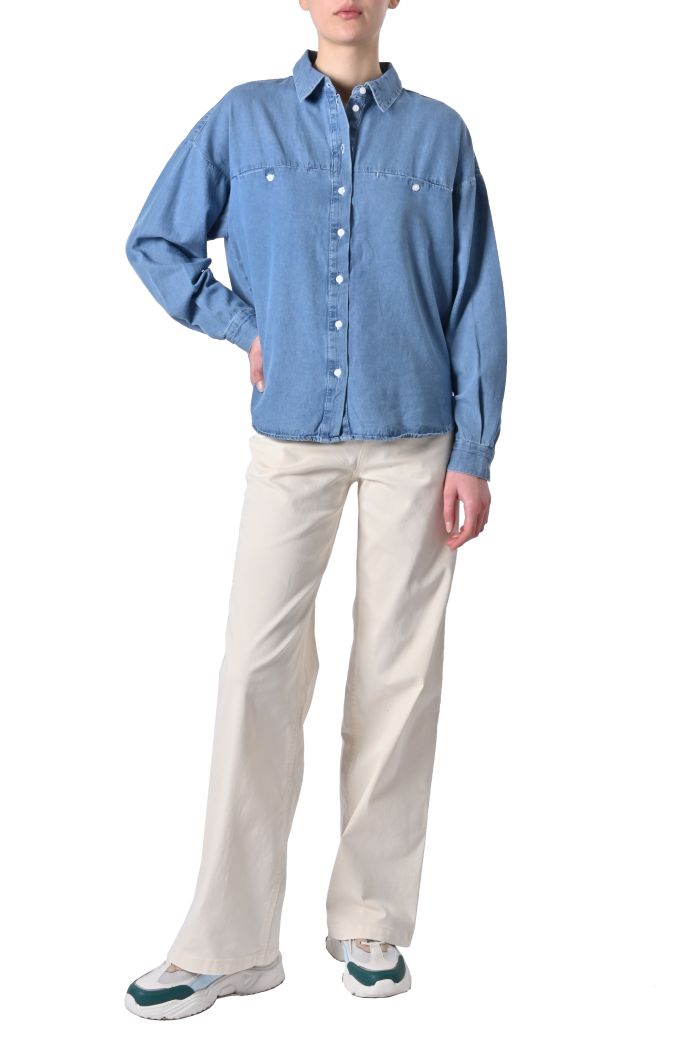 Camicia Archer in denim di Ichi