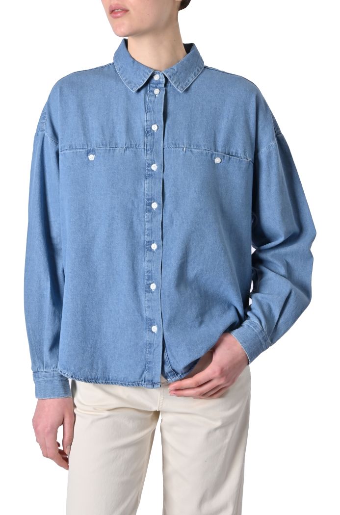 Camicia Archer in denim di Ichi