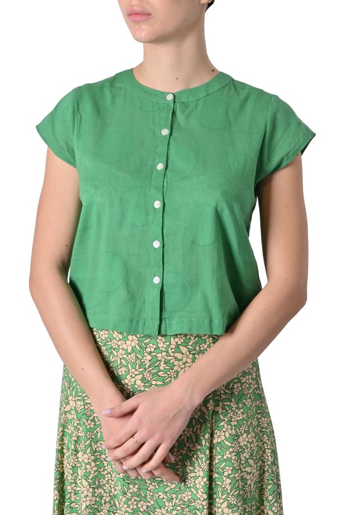 Camicia Cerchi in cotone di Compañia Fantástica